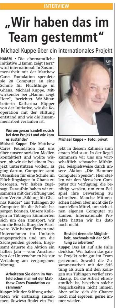 Westfälischer Anzeiger - Ausgabe 12.10.2018